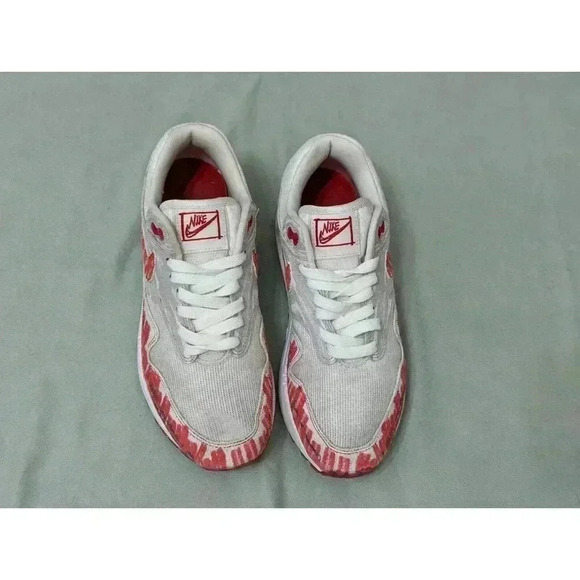 Nike Air Max 1 Sketch To Shelf University Red 2019 Shoes Sneakers Sz5 CJ4286-101 - Picture 3 of 12